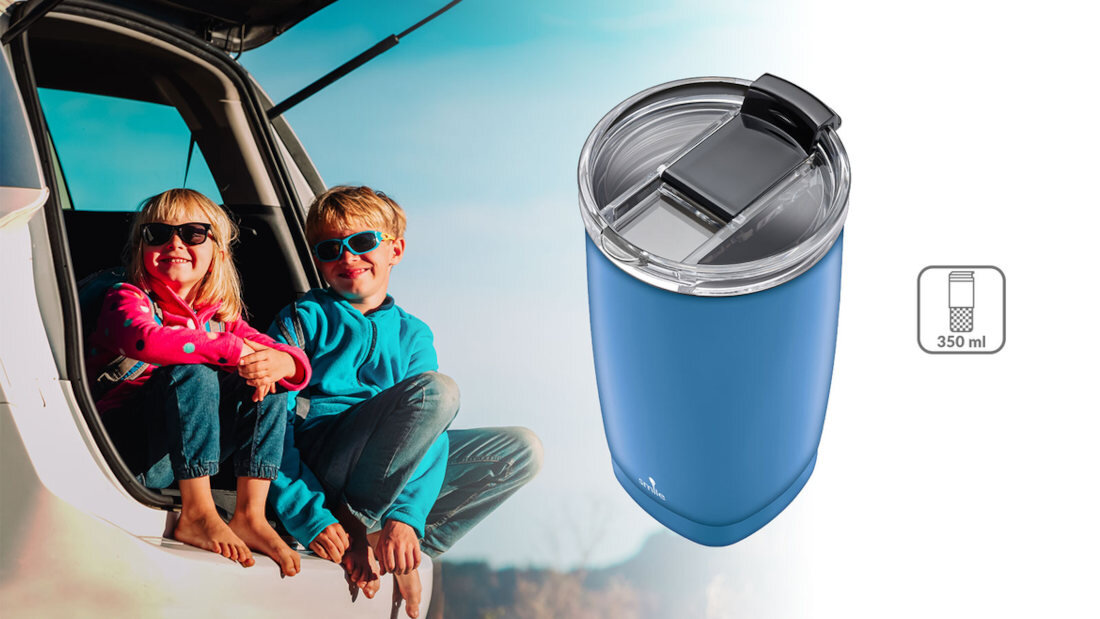 Kubek termiczny SMILE STT-14/6 Niebieski wykonanie uzytkowanie