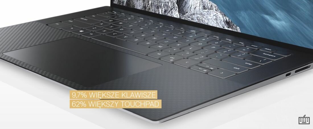 Laptop DELL XPS 9500 - Wygoda