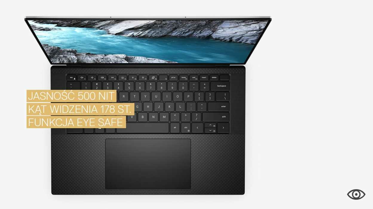 Laptop DELL XPS 9500 - Dell Eyesafe  