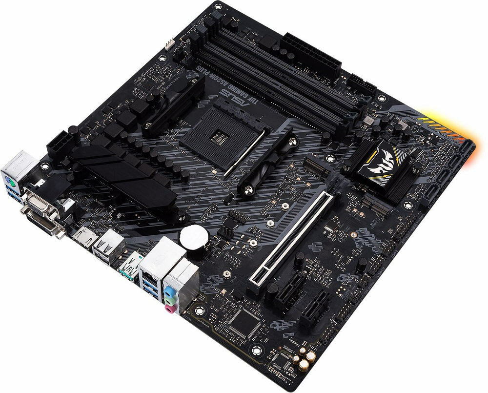 Płyta główna ASUS Tuf Gaming A520M Plus - trwalosc bezpieczenstwo