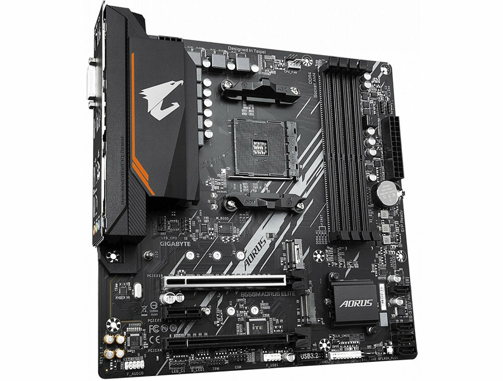 Płyta główna GIGABYTE B550M Aorus Elite - Kondensatory WIMA