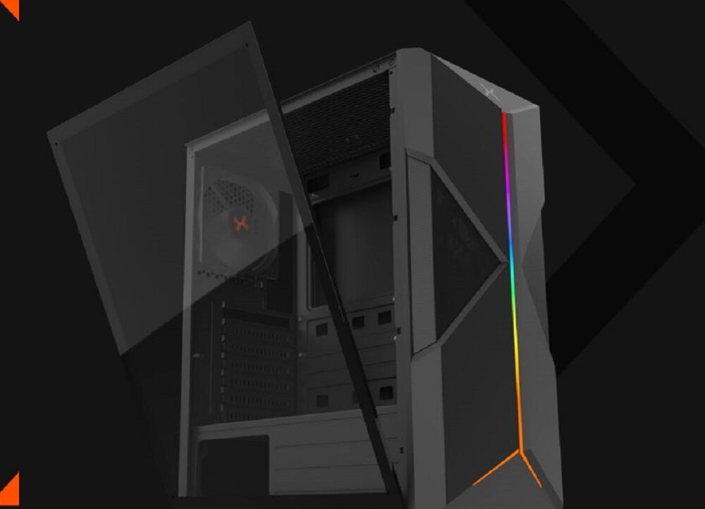 Obudowa PC KRUX Astral - pojemne wnetrze
