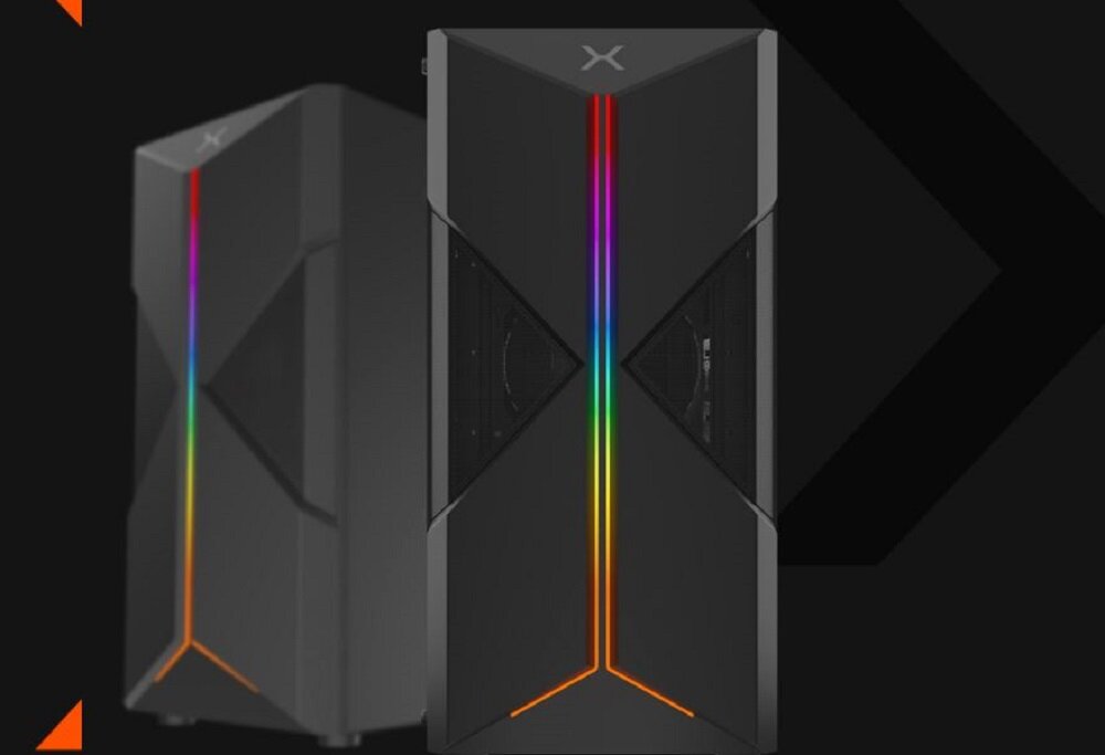 Obudowa PC KRUX Astral - Dwa wentylatory dla lepszego chłodzenia