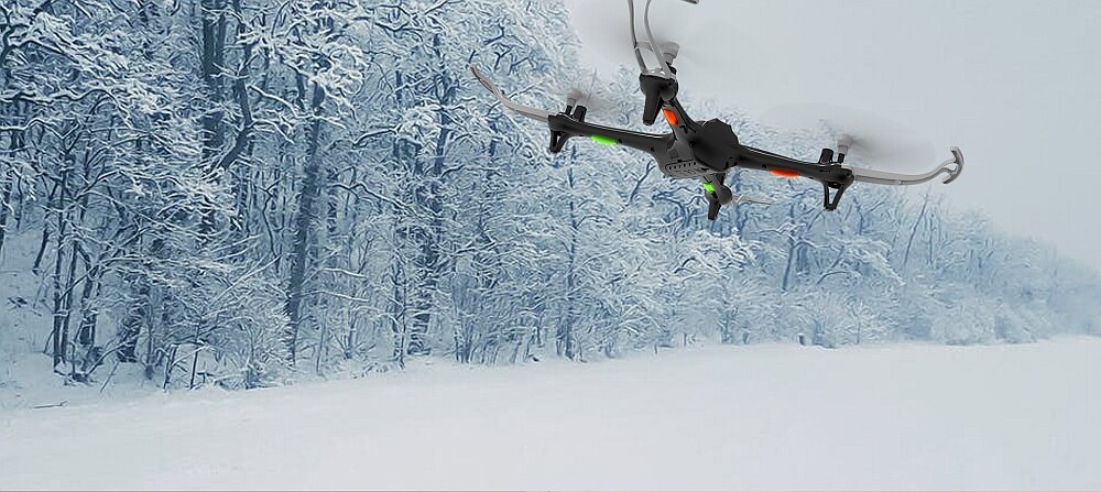Dron SYMA X15A budowa materiały