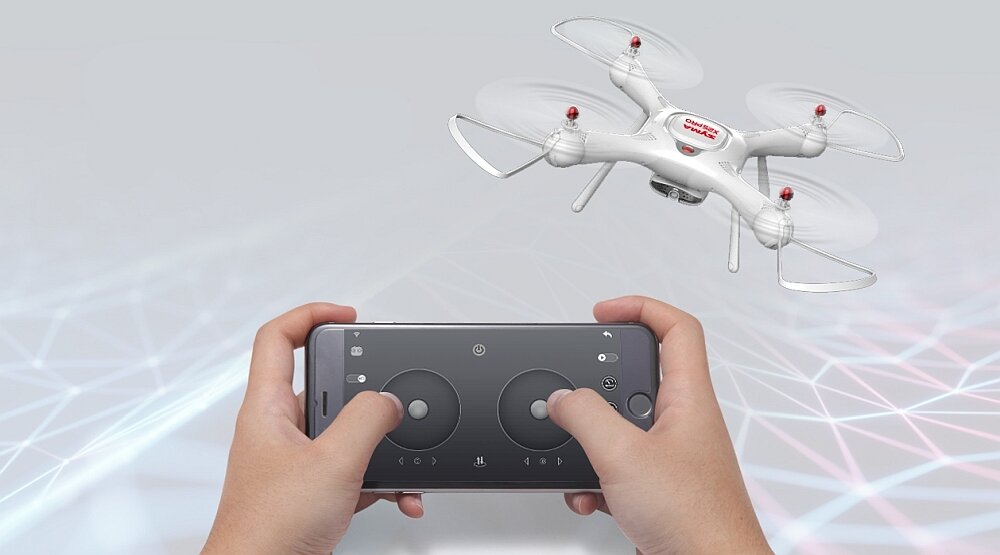 Dron SYMA X25 PRO bezpieczeństwo lotu