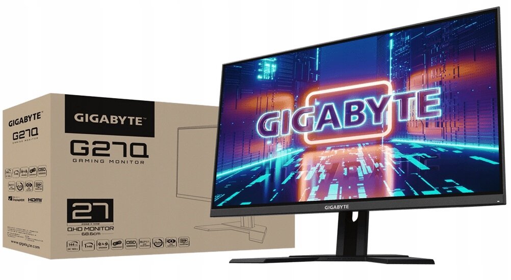 Monitor GIGABYTE G27Q GameAssist OSD SideKick