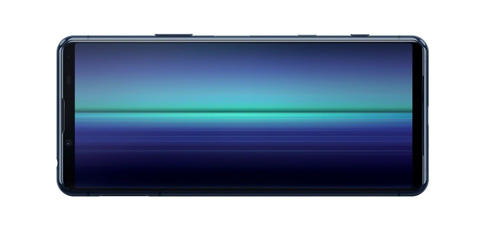 Smartfon SONY Xperia 5 II 8 128GB Niebieski widok poziom front