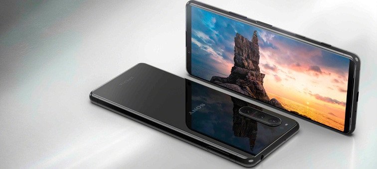 Smartfon SONY Xperia 5 II 8 128GB Niebieski widok OLED HDR