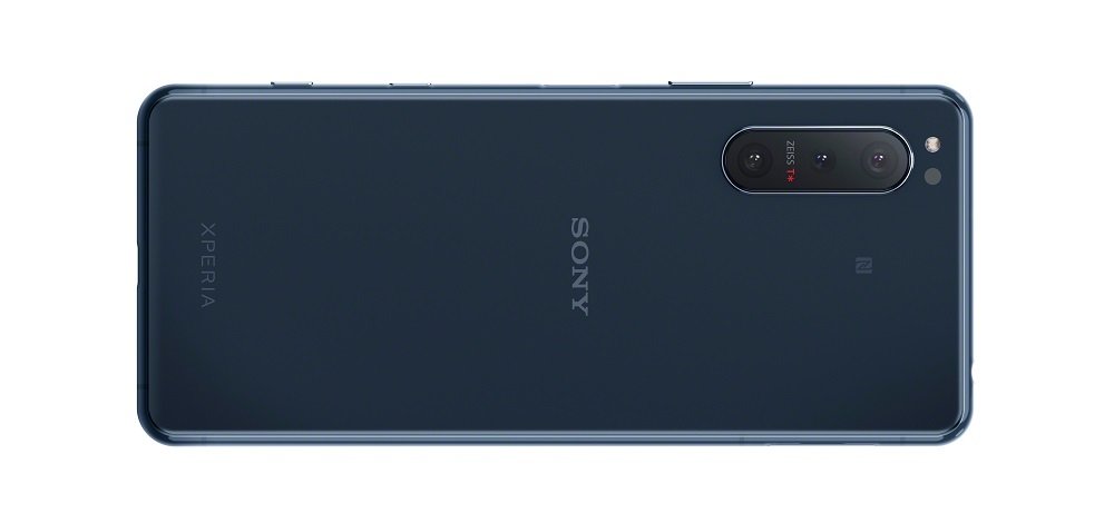Smartfon SONY Xperia 5 II 8 128GB Niebieski widok tył ogólny