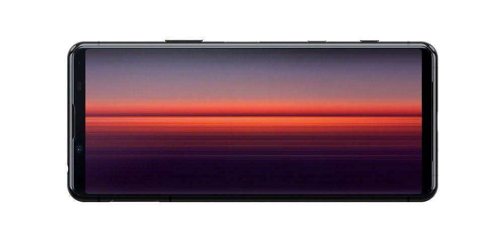 Smartfon SONY Xperia 5 II 8 128GB Czarny widok poziom front