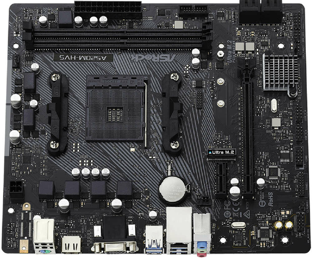 Płyta główna ASROCK A520M-HVS - doskonala jakosc