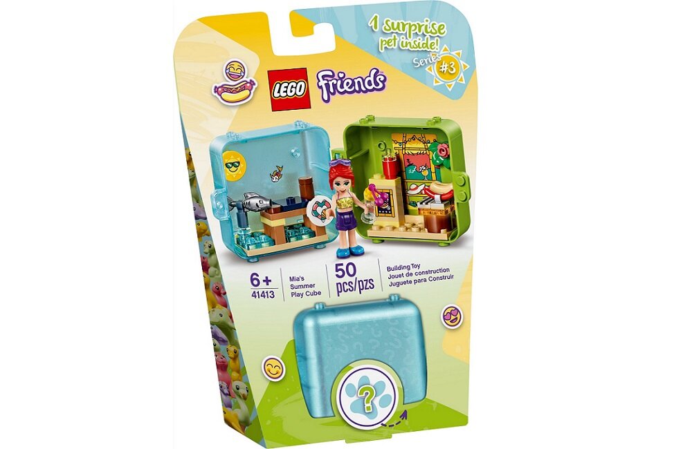 LEGO Friends Letnia kostka do zabawy Mii 41413 Rozwój wielu umiejętności