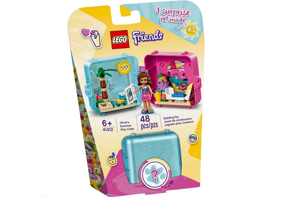 LEGO Friends Letnia kostka do zabawy Olivii 41412 Trenowanie różnych umiejętności