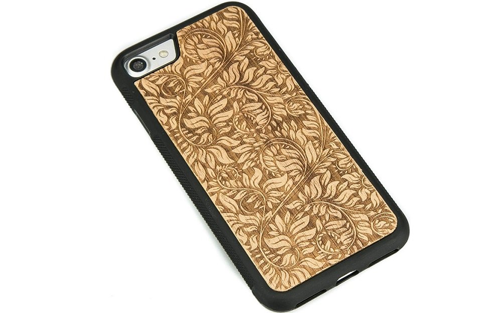 Etui BEWOOD Drewniane do Apple iPhone 7-8-SE 2020 liście Aniegre gatunek drewna opis pochodzenie występowanie plecki kolor WYSOKA JAKOŚĆ POKROWIEC CASE