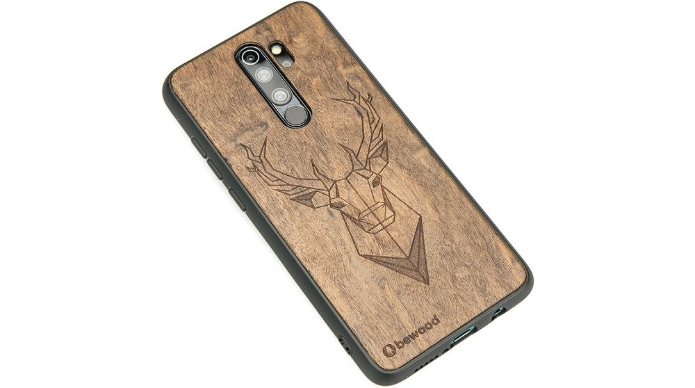 Etui BEWOOD do Xiaomi Redmi Note 8 Pro Góry Imbuia Jeleń gatunek drewna opis pochodzenie występowanie plecki kolor WYSOKA JAKOŚĆ POKROWIEC CASE