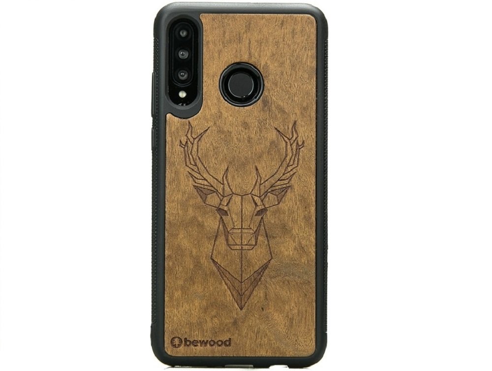 ETUI DREWNIANE BEWOOD DO HUAWEI P30 LITE Góry IMBUIA jeleń gatunek drewna opis pochodzenie występowanie plecki kolor WYSOKA JAKOŚĆ POKROWIEC CASE
