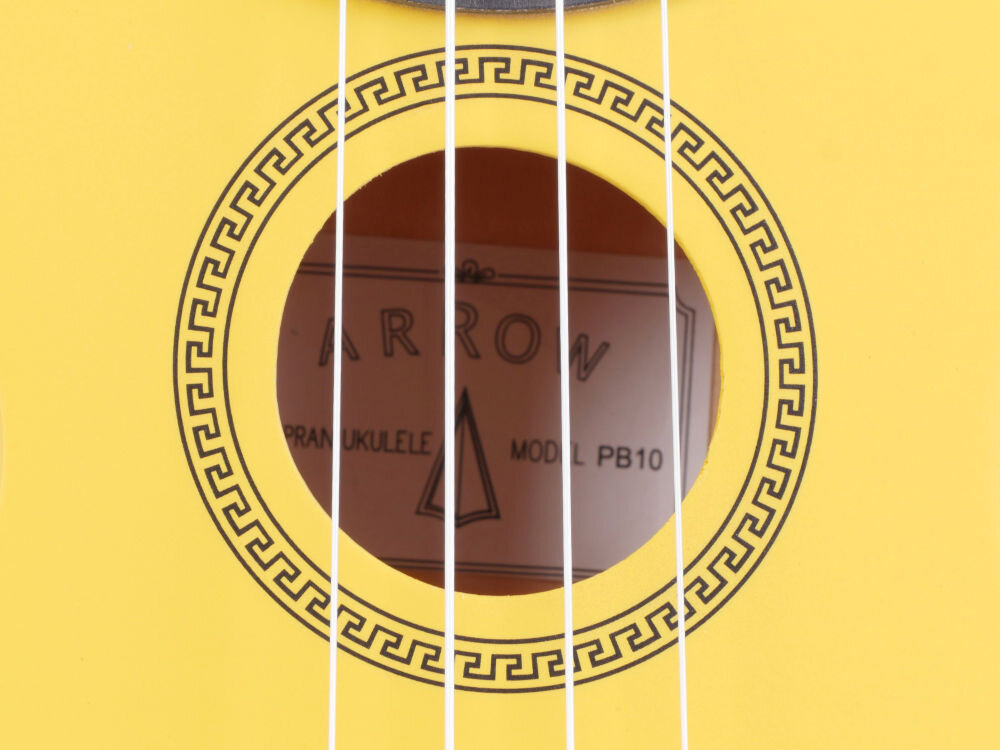 Ukulele ARROW PB10BK  - hawajki duch instrumentu
