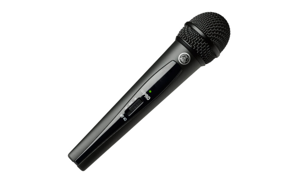 Zestaw bezprzewodowy AKG WMS40 US45 A/C z dwoma mikrofonami dynamiczne kapsuly czysty wyrazny dzwiek