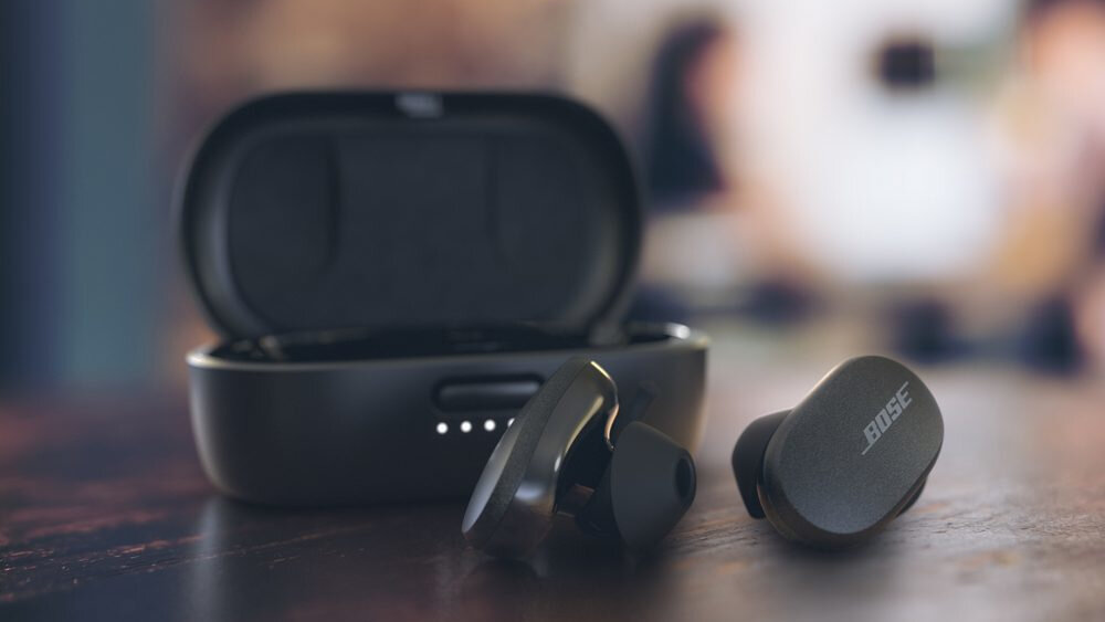 Słuchawki dokanałowe BOSE QuietComfort Earbuds - bateria