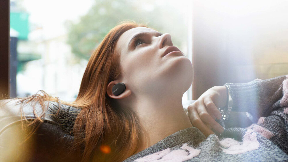 Słuchawki dokanałowe BOSE QuietComfort Earbuds - mikrofon