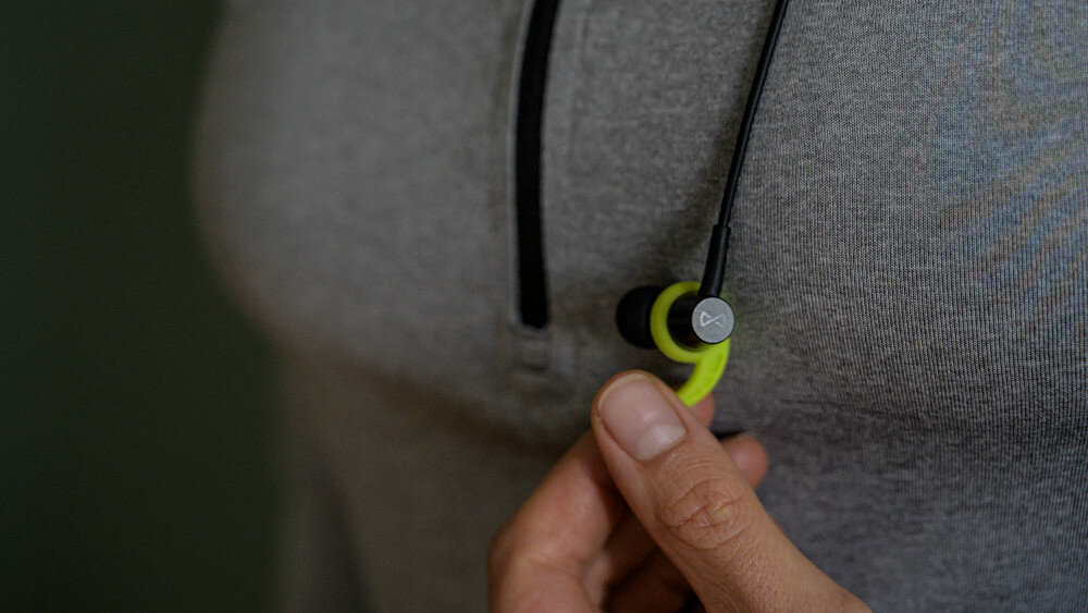 Słuchawki dokanałowe FOREVER 4Sport BSH-400  - dopasowanie