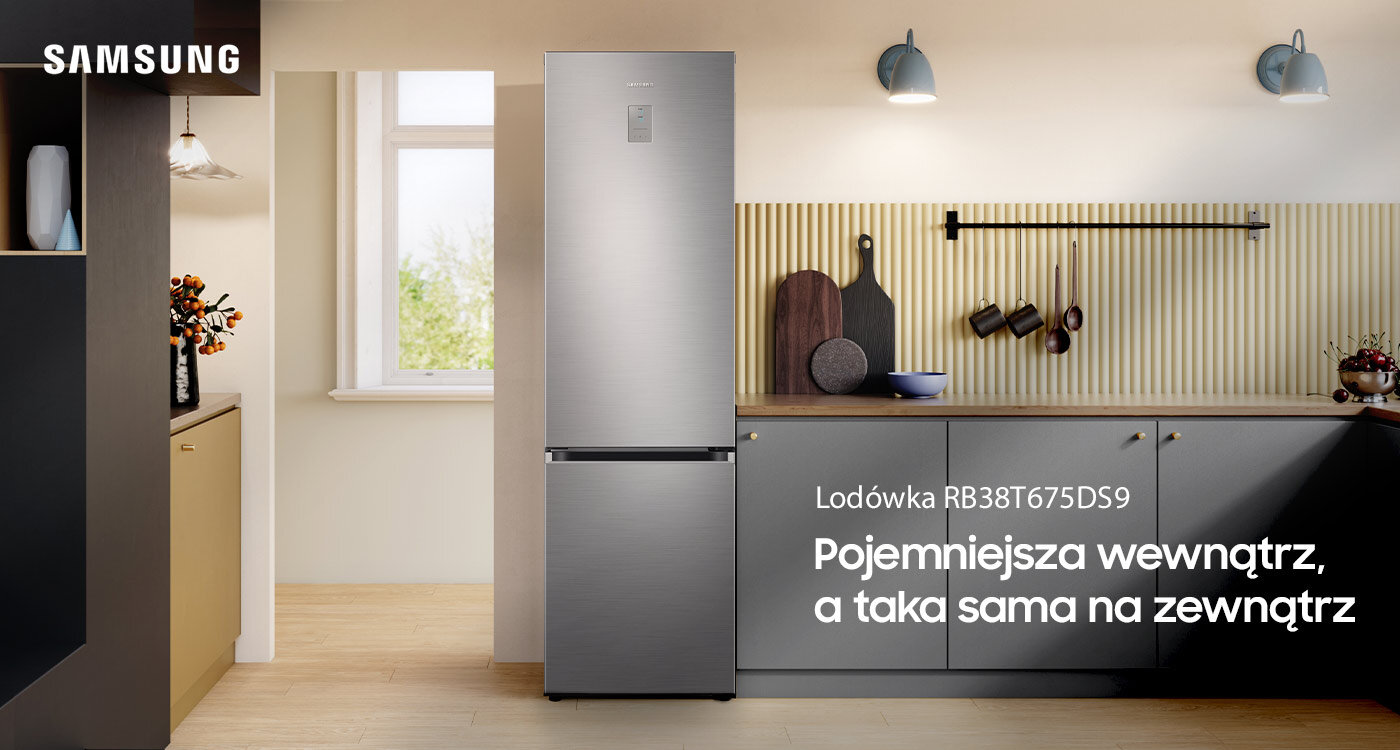 Samsung RB38T675DS9 hűtőszekrény megnövelt kapacitással a külső méretek megőrzése mellett