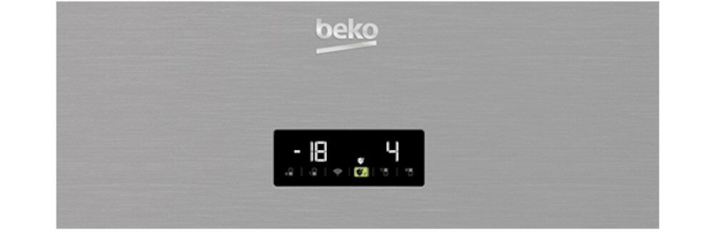 Lodówka BEKO MCNA366E40DXBN Nofrost A++ wyświetlacz elektroniczny
