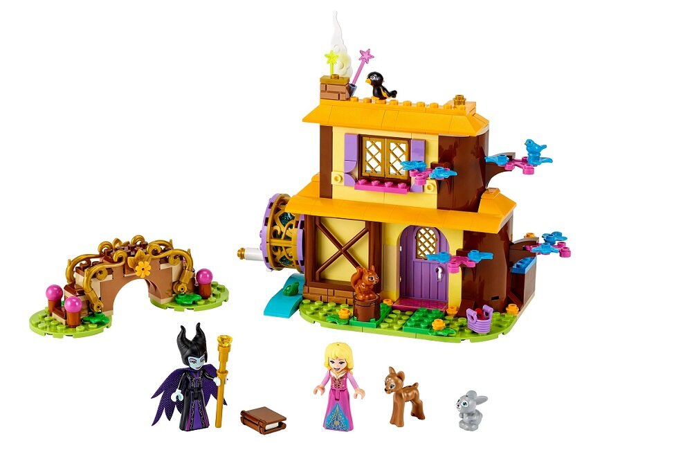 LEGO Disney Princess Leśna chatka Aurory 43188 tradycyjna zabawa bezpieczeństwo
