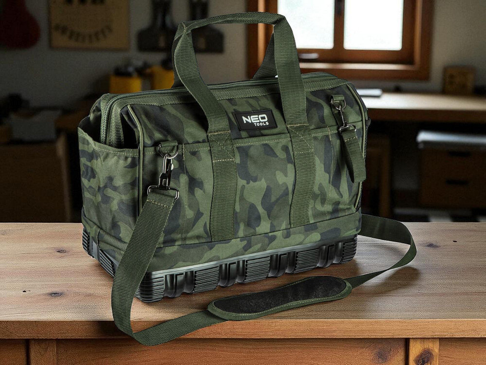 Torba narzędziowa 20 NEO 84-322 nylon 600D trwałość - torba na blacie w warsztacie