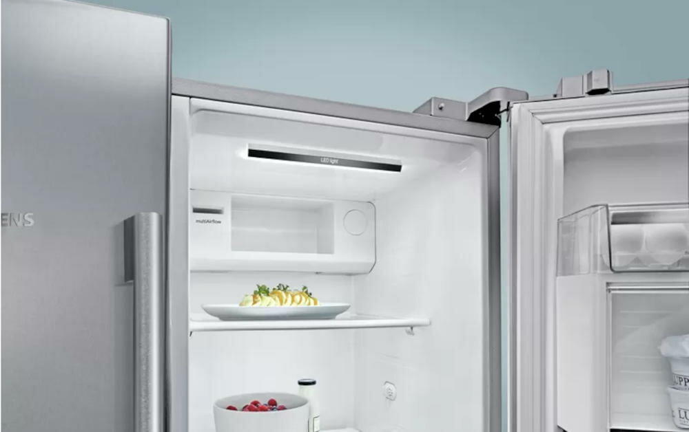 SIEMENS-KA93GAIEP lodówka równomierne rozprowadzanie powietrze multiairflow stała temperatura świeżość