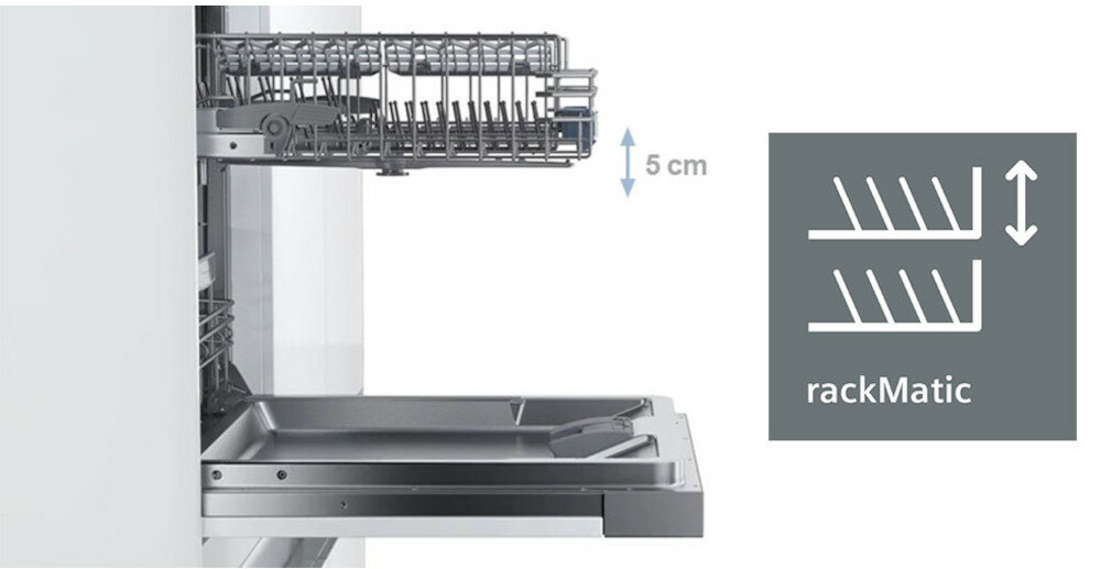 Zmywarka SIEMENS SR23EI28ME rackMatic