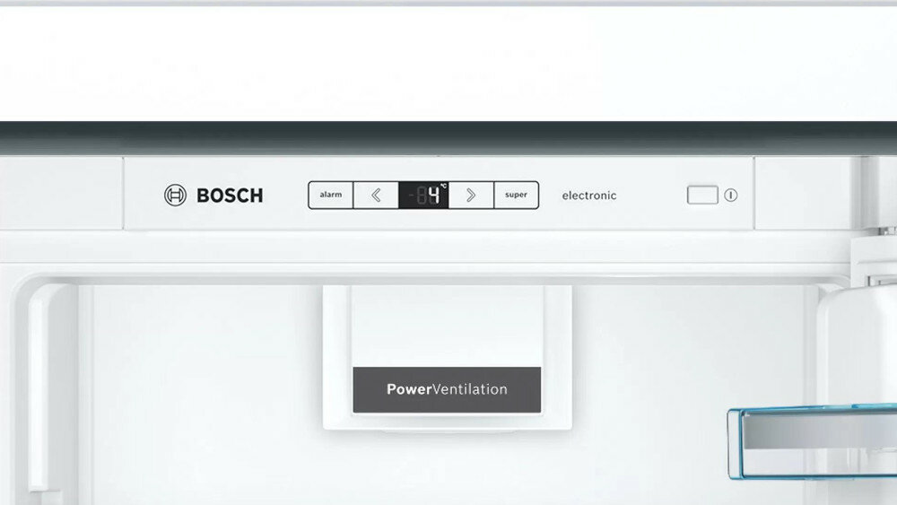 Lodówka BOSCH KIV87NSF0 alarm otwartych drzwi sygnał