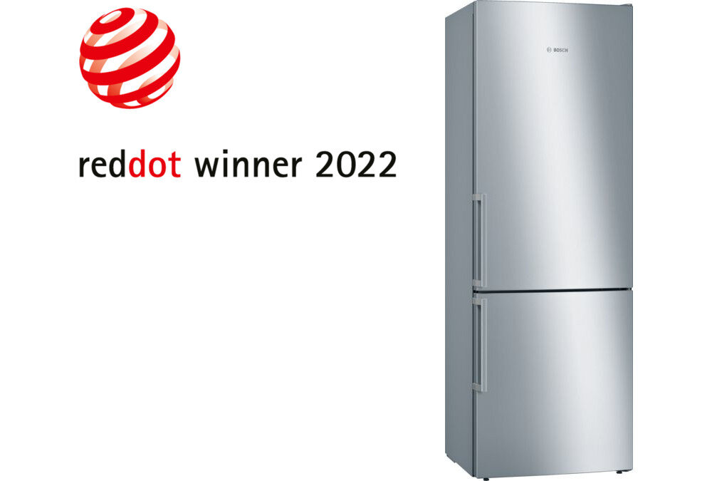 Lodówka BOSCH KGE49EICP nagroda reddot