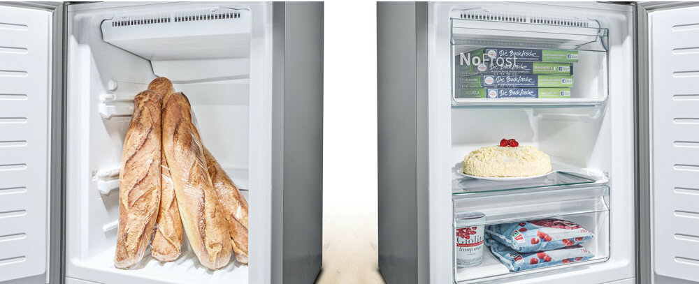 Lodówka BOSCH KGN49AIEQ Nofrost Srebrna VarioZone elastyczność