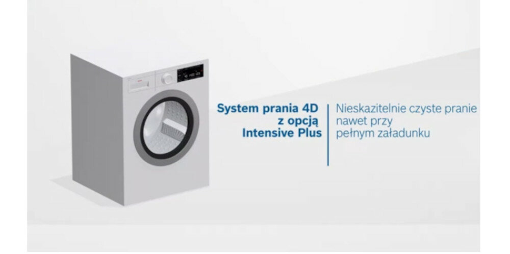 Pralka BOSCH WAX32EH0BY 4D Wash System Spin Wash inteligentnego prania Intensive Plus