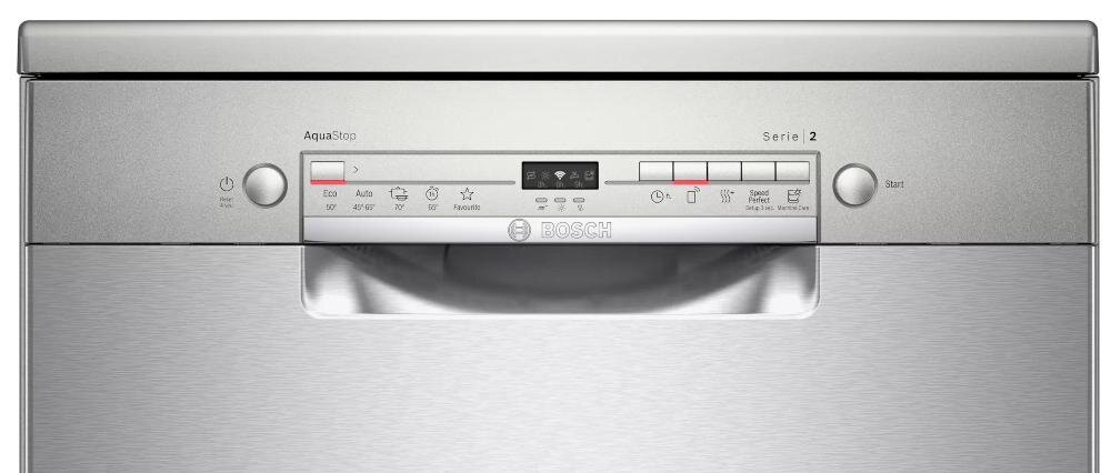 BOSCH SMS2ITI04E panel sterowanie