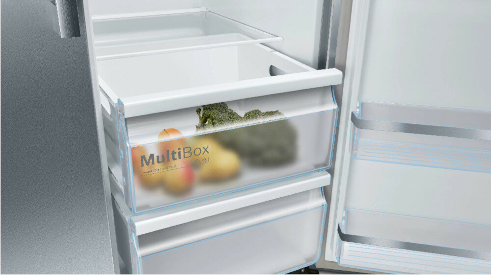 Lodówka BOSCH KAG93AIEP Side by side Kostkarka MultiBox