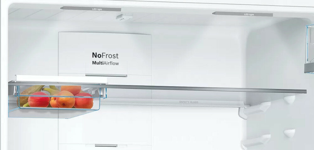 Lodówka BOSCH KGN86AIDP Nofrost Srebrna LED