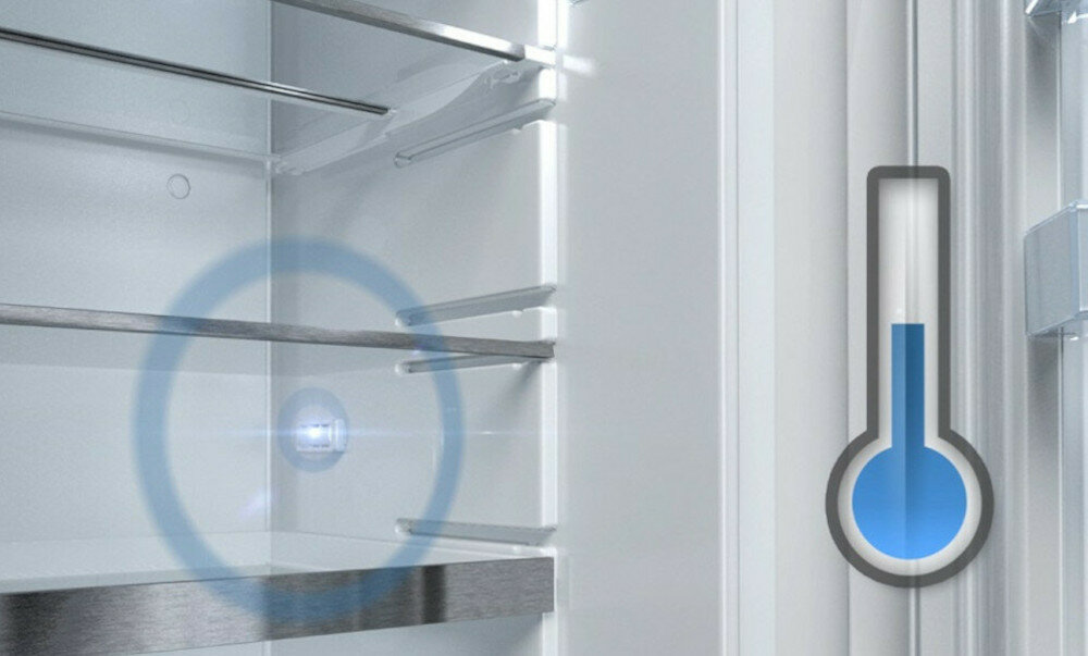 Lodówka BOSCH KGN86AIDP Nofrost Srebrna FreshSense