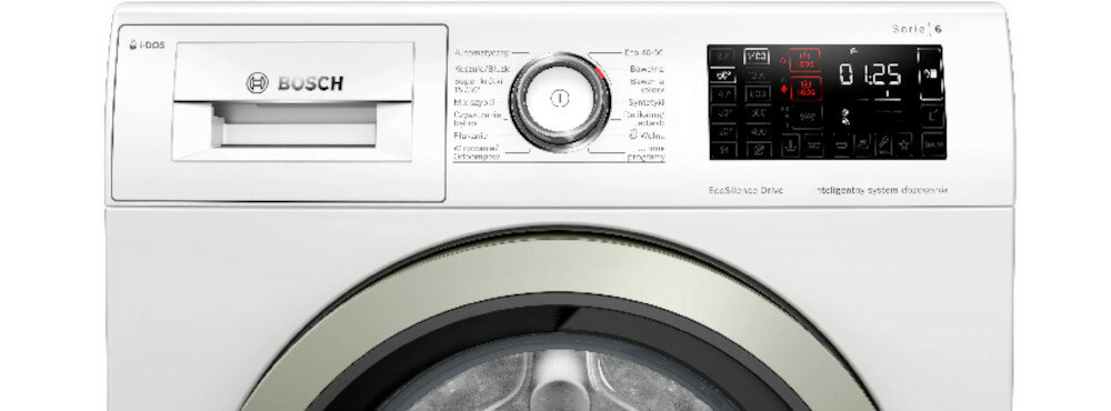 Pralka BOSCH WAU2856LPL panel dotykowy DirectSelect