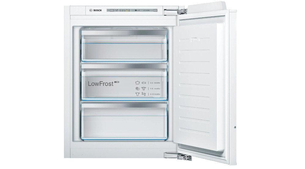 Zamrażarka BOSCH GIV11AFE0 szuflady tzry wygodne przezroczyste