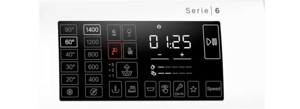 Pralka BOSCH WAU28Q00PL regulacja temperatury