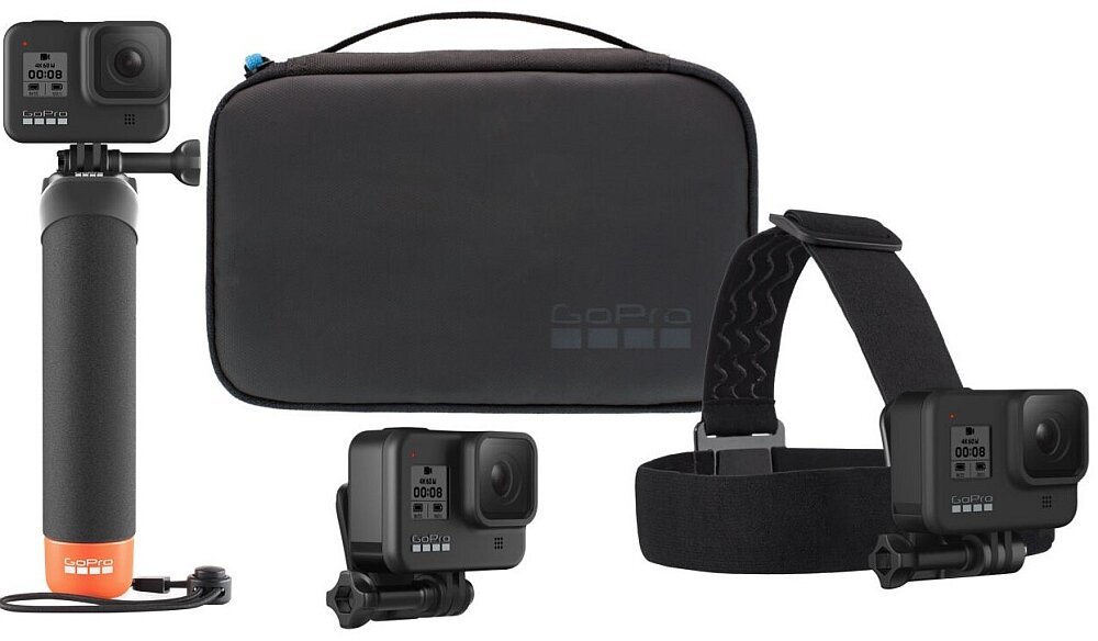 Zestaw akcesoriów GOPRO Adventure Kit kamera pasek torba akcesoria filmowanie