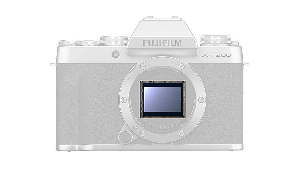 Aparat FUJIFILM X-T200 matryca rozdzielczość cmos rozmiar światłoczułość chłodzenie
