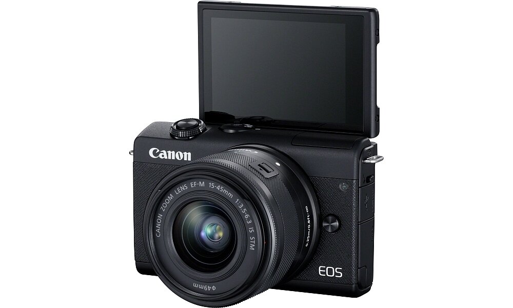 Aparat CANON EOS M200 łączność wifi aplikacja bluetooth 