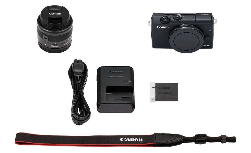 Aparat CANON EOS M200 ostrość autofocus af 