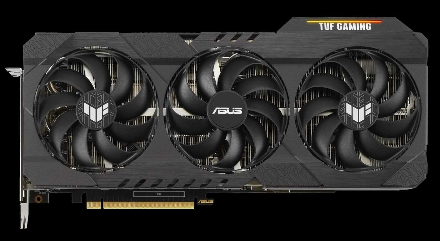 Karta graficzna ASUS GeForce RTX 3090 Tuf Gaming 24GB - system chłodzenia