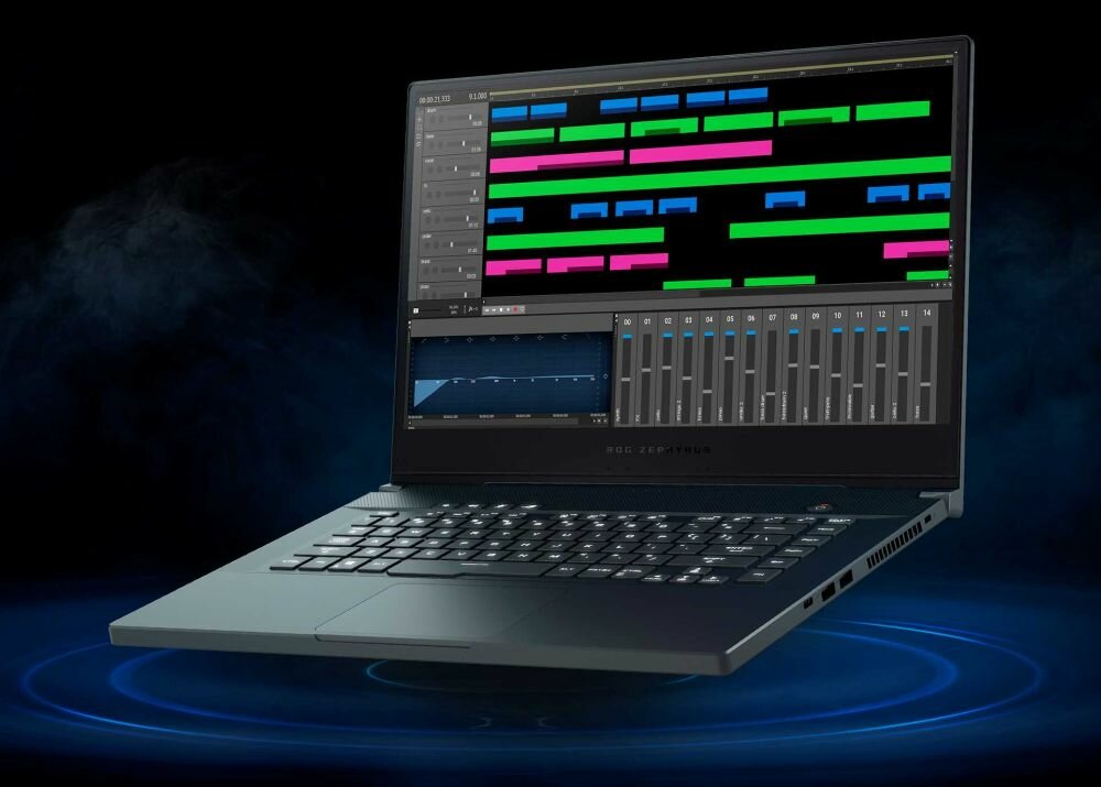 Laptop ASUS Rog Zephyrus M15 GU502 - ESS Sabre HiFi 7.1-kanałowy dźwięk przestrzenny