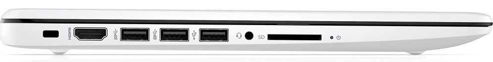 Laptop HP Stream 14 - złącza czytnik kart pamięci HDMI USB