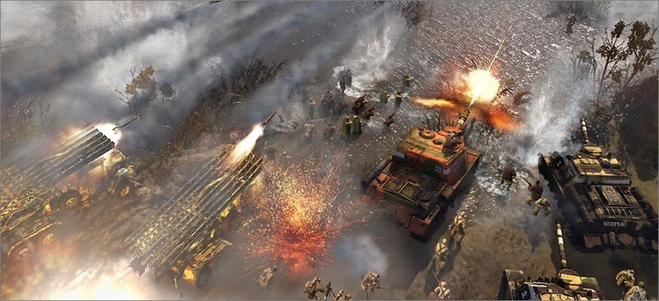 Company of Heroes 2 Edycja Wojny Totalnej Gra PC screen tryby gry